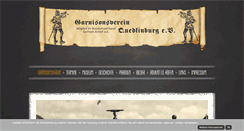 Desktop Screenshot of garnisonsverein.de